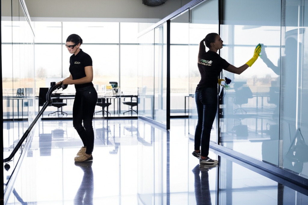 Professionelle Gebäudereinigung Stuttgart - SauberKraft24 Team